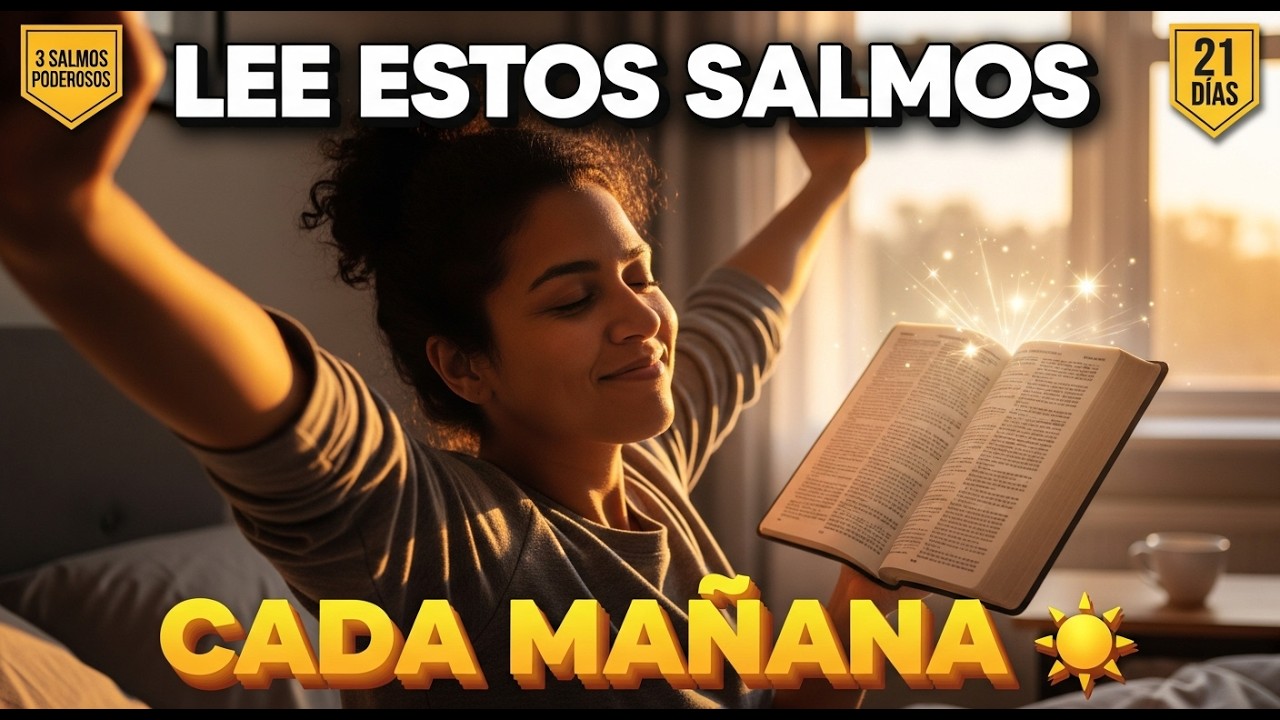 Si Lees ESTOS SALMOS al Despertar... Tu Día Será DIFERENTE 😱 (Comprobado)