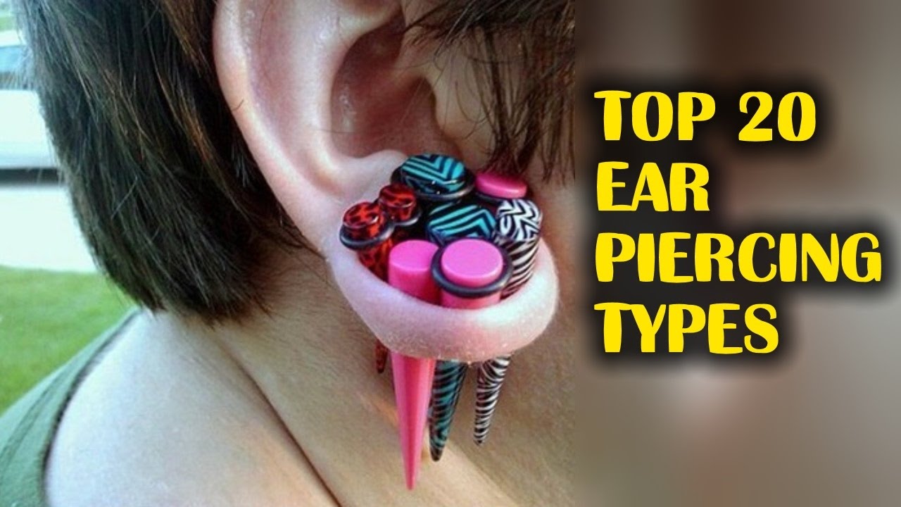 Top 20 Ear Piercing Types