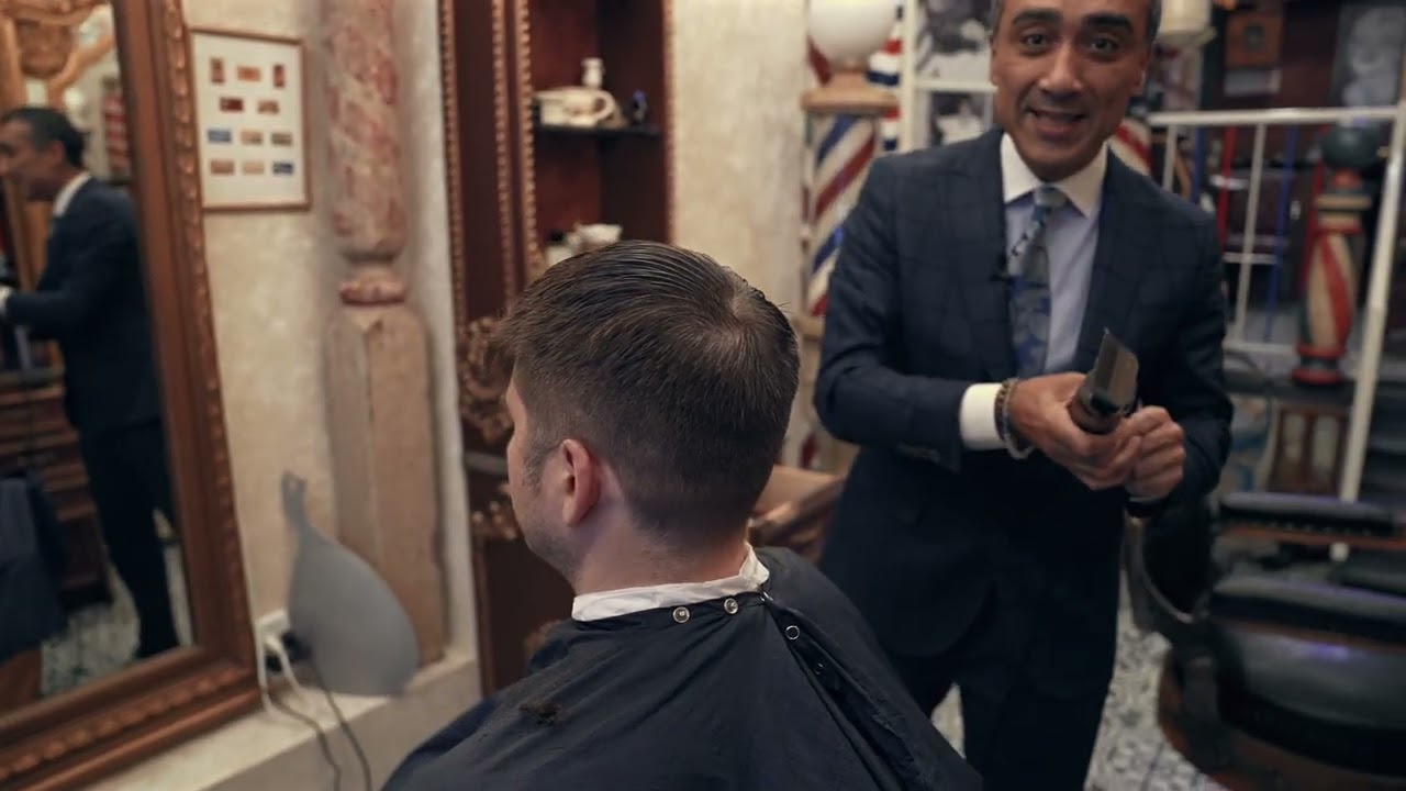 Summer Haircut ASMR at NYC Barber Shop Museum