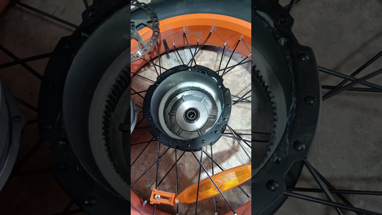 Герметизация  и подготовка редукторного мотор колеса KUGOO V 5 к зимней эксплуатации.