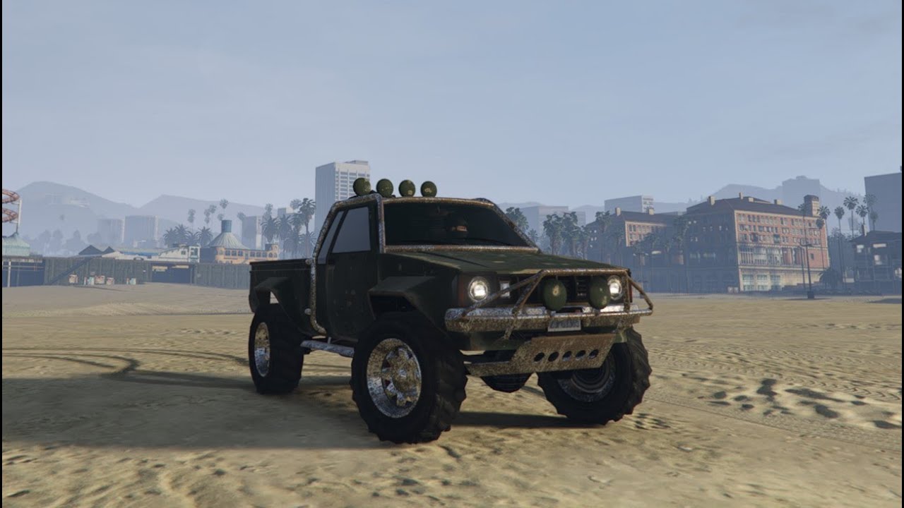 GTA ONLINE: TEST i Tuning : Karin Rebel - Zardzewiały