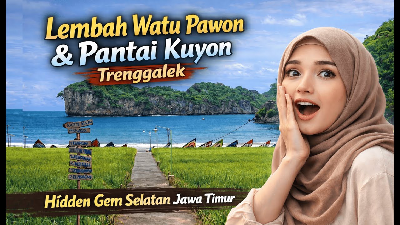 Pantai Kuyon Trenggalek Sepi Padahal Indah, Kenapa?