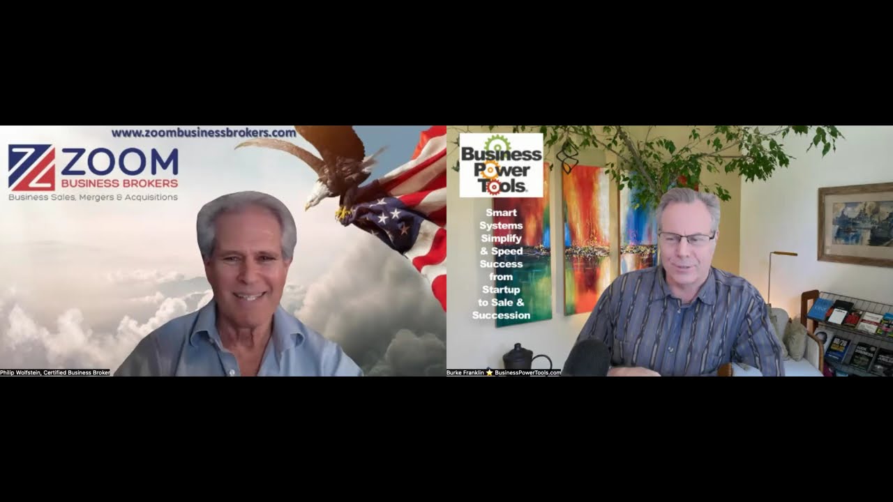 Podcast - Business Broker Phil Wolfstein talks with Burke Franklin