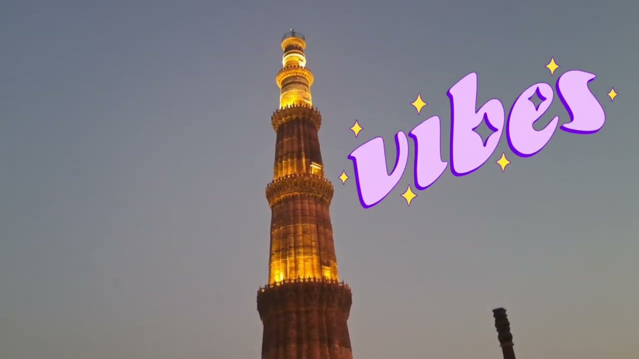 Qutub Minar: The Tallest brick minaret of World. 