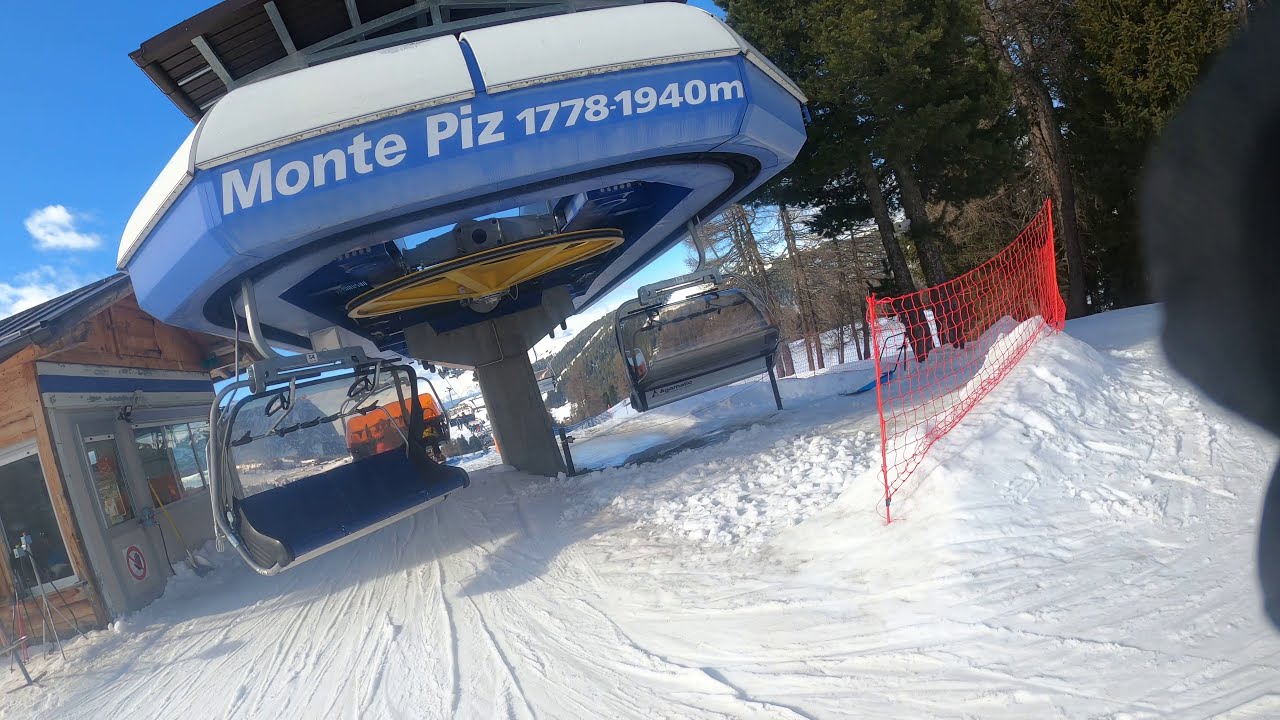 Risalita integrale seggiovia Agamatic "Monte Piz" Alpe di Siusi (BZ)