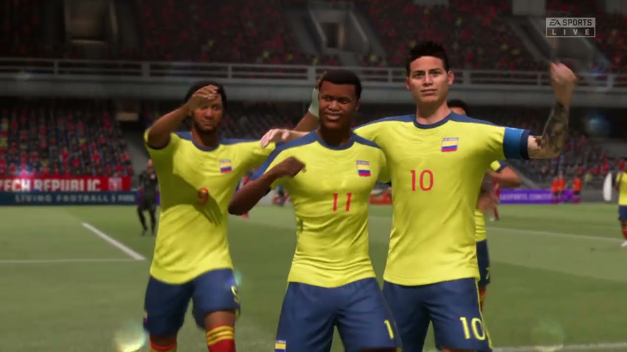 Amistoso Internacional / Rep Chec Vs Colombia FIFA ps4