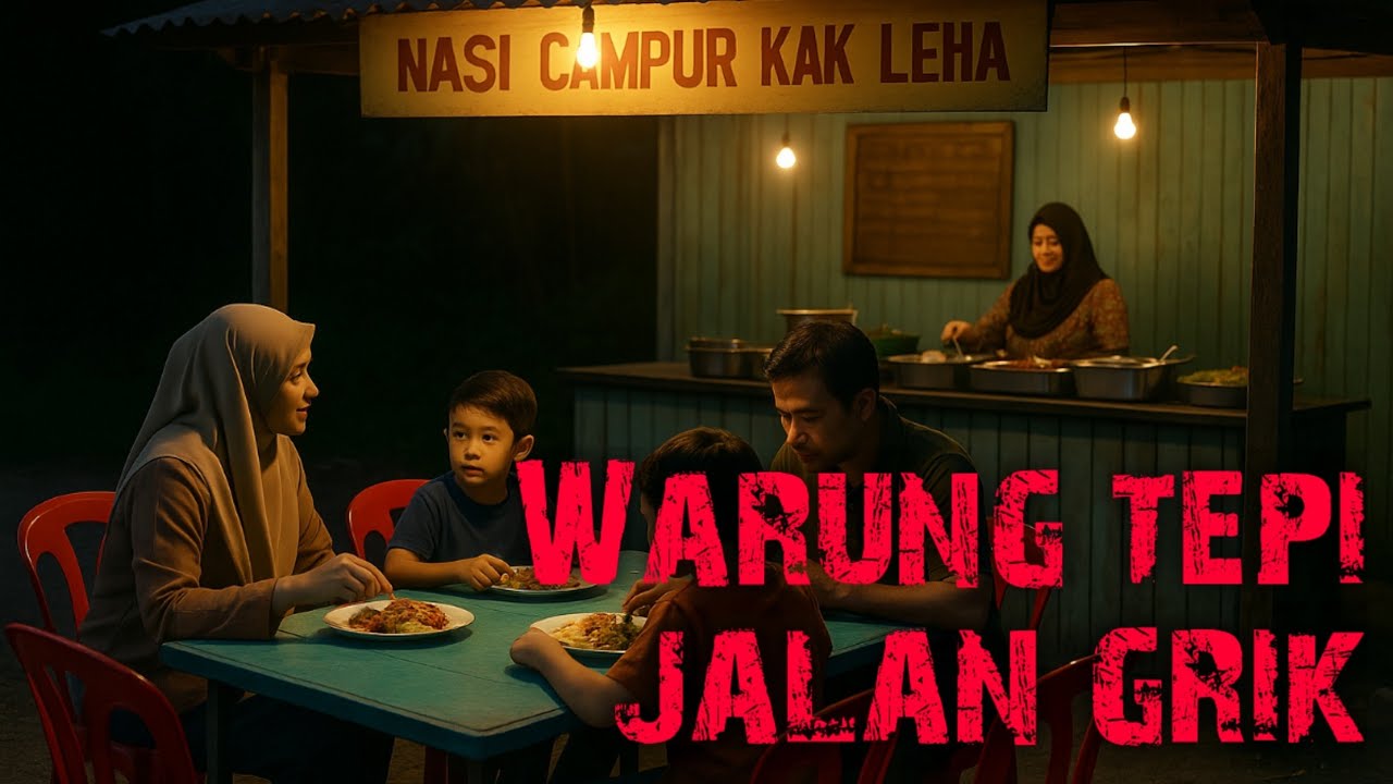 PEREMPUAN TEPI JALAN - WARUNG MISTERI - ADA YANG MENUMPANG JALAN GRIK - SIAPA YANG IKUT BELAKANG