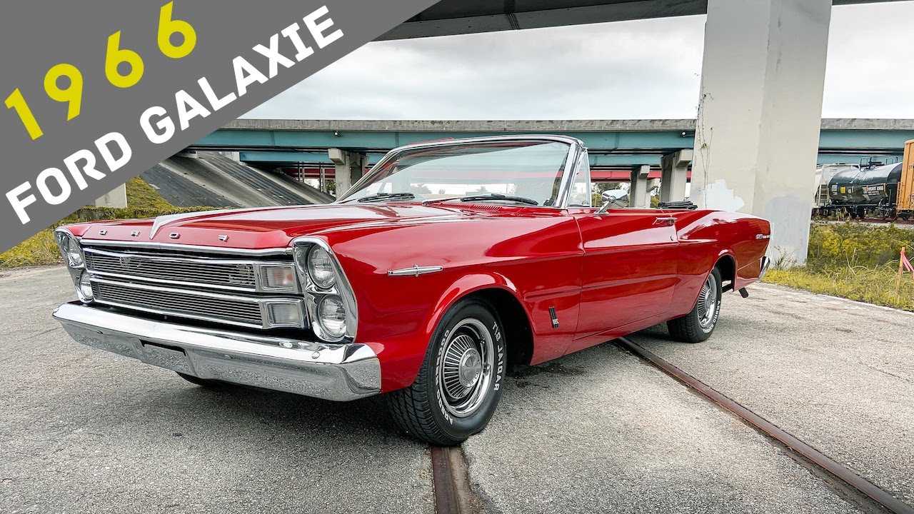 Cruising In This Beautiful 1966 Ford Galaxie Convertible [4k] | REVIEW SERIES