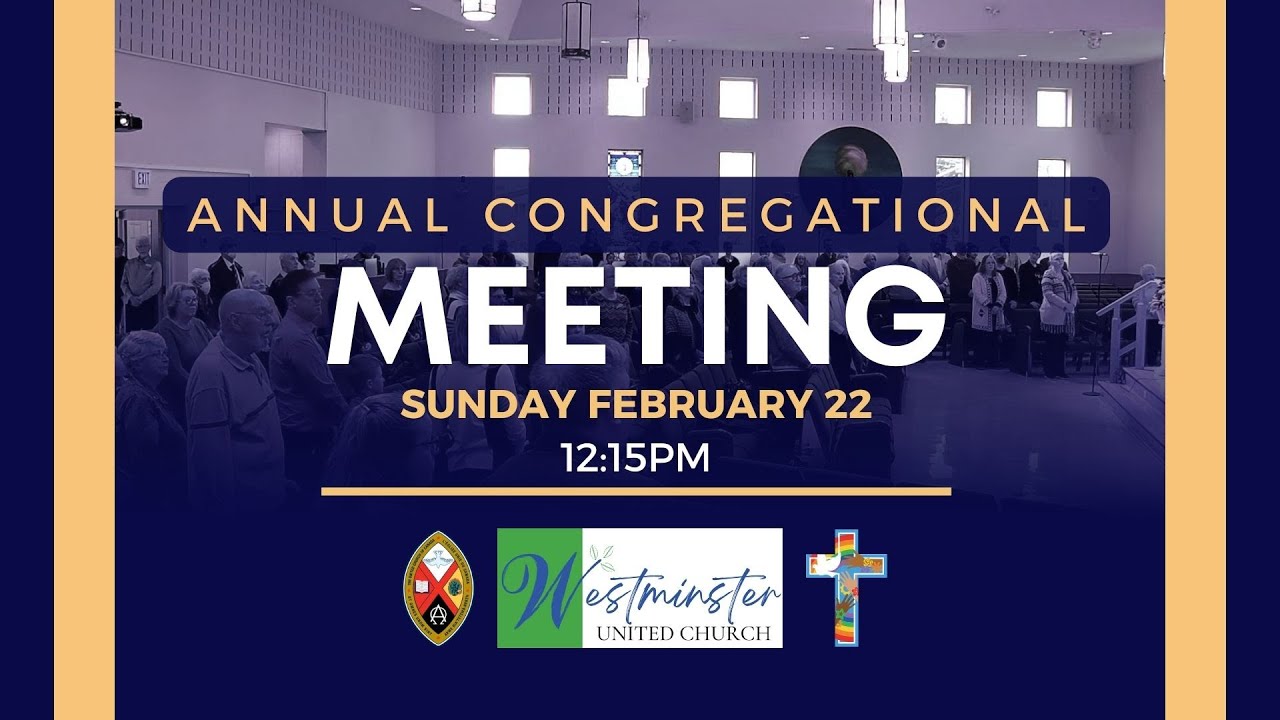 Annual Congregational Meeting 2026