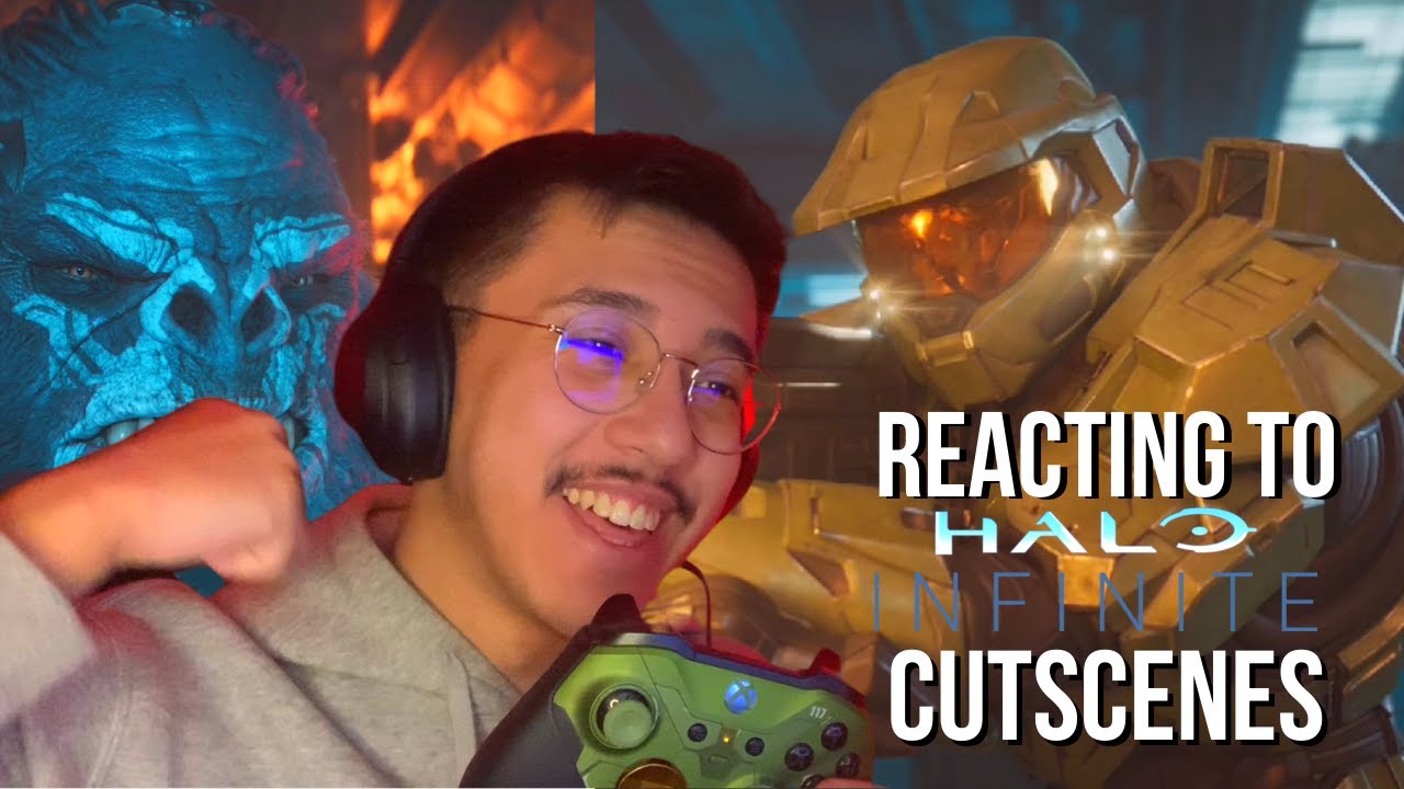 REACTING To Halo Infinite Cutscenes FOR THE FIRST TIME