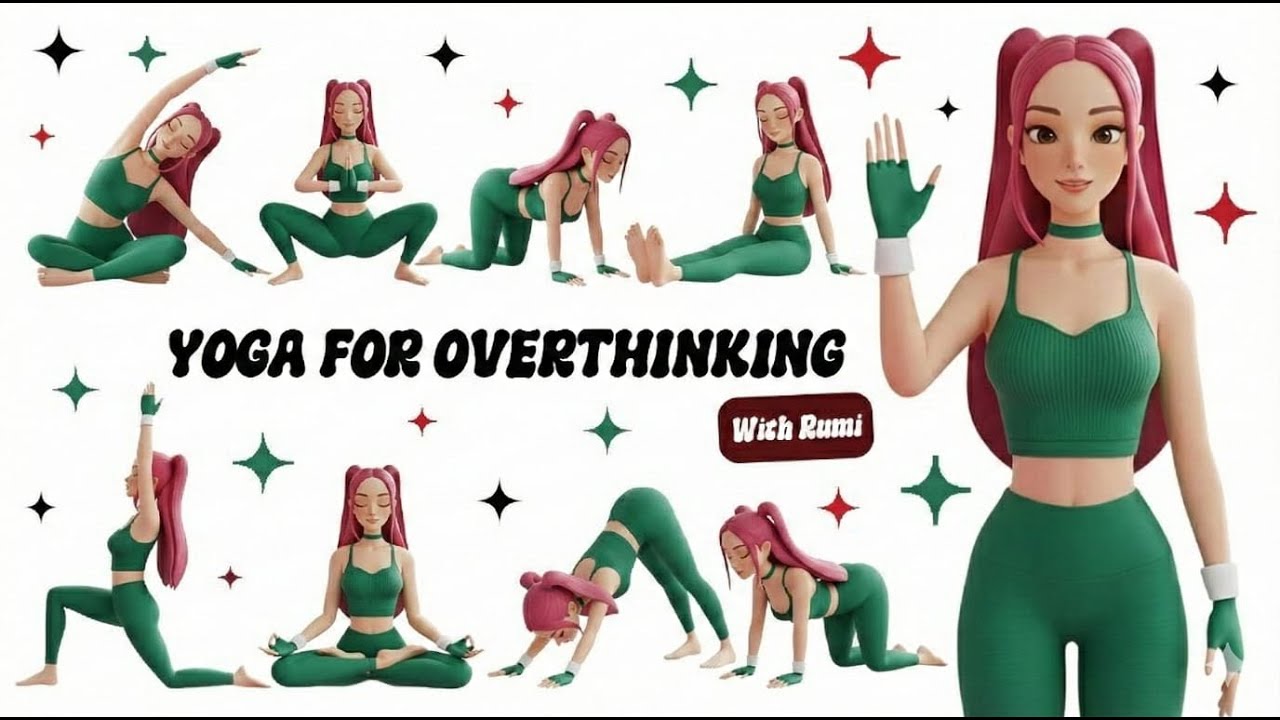 Yoga for Overthinking Kids | Calm Mind Full Yoga Session for Children | Fun Kids Yoga with Rumi