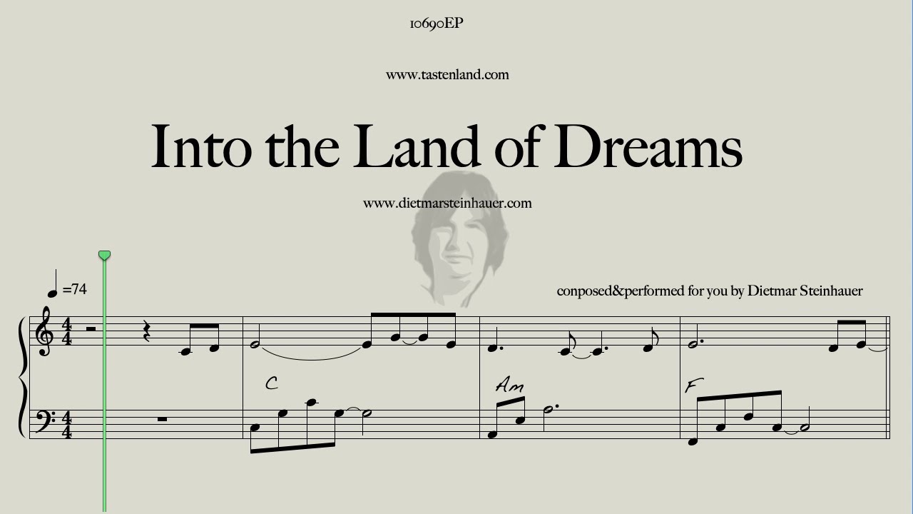 Into  the Land of Dreams  -  Easy Piano  -  Dietmar Steinhauer