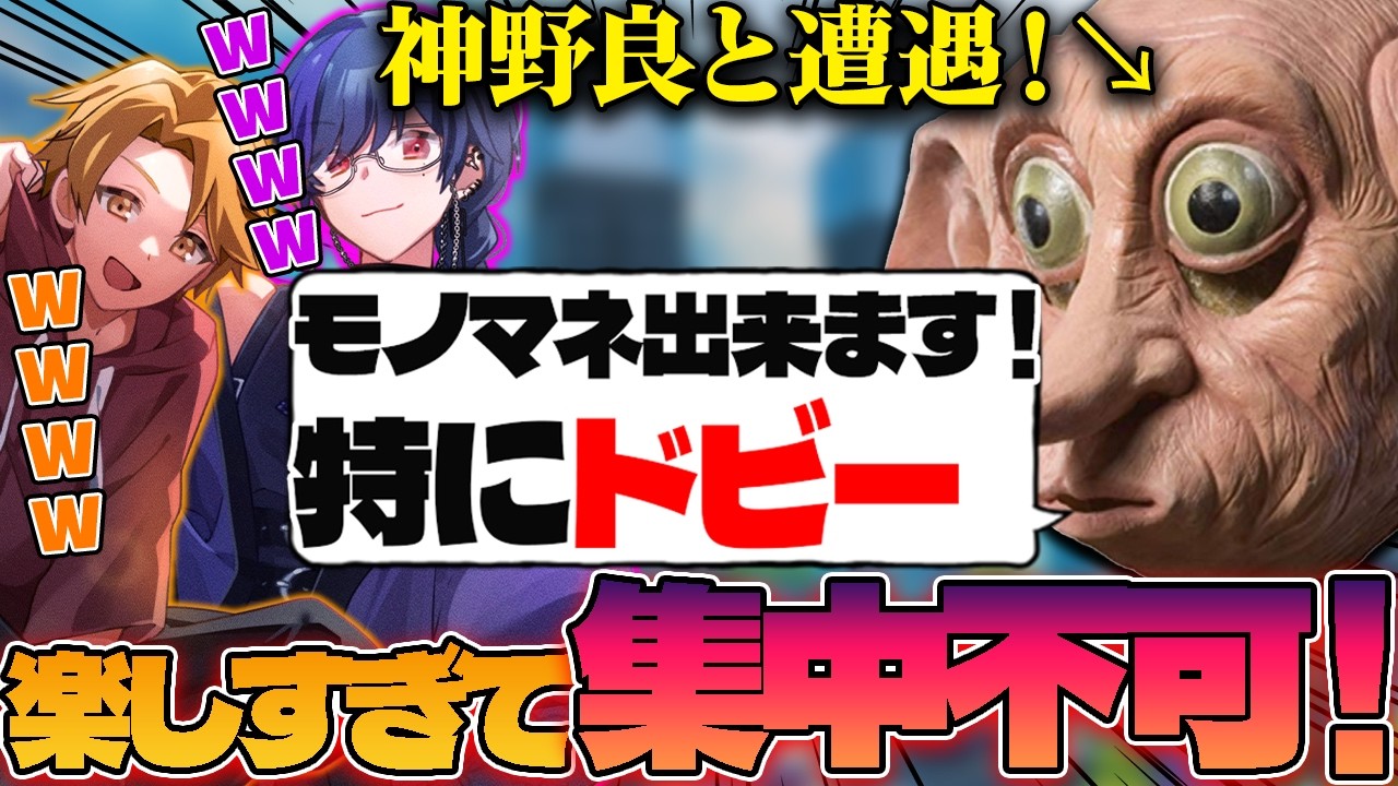 【神野良】ノリのよすぎる野良と出会い、楽しすぎて集中できなくなってしまった結果ｗｗｗ【APEX】