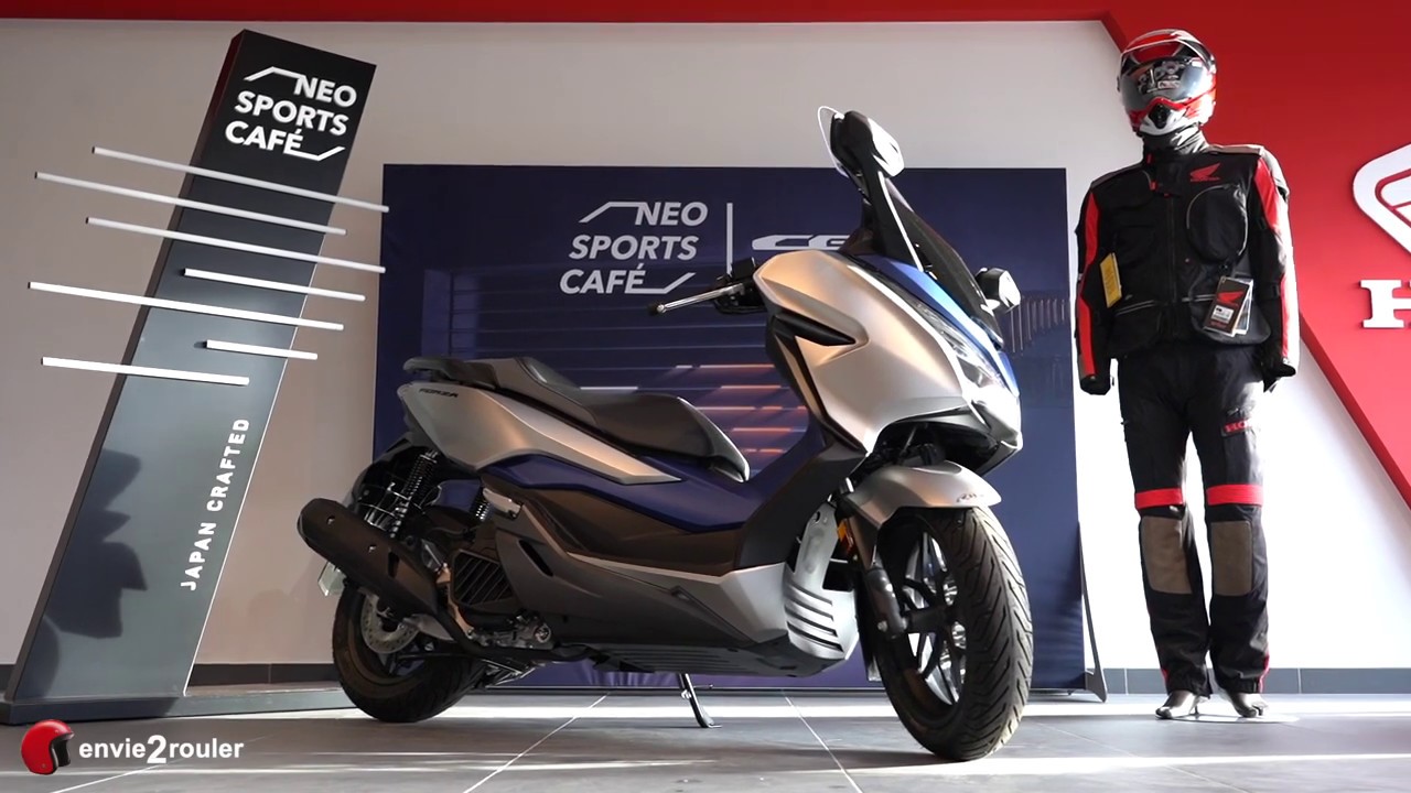 Mise en main Honda FORZA 2020 / 2021 par envie2rouler