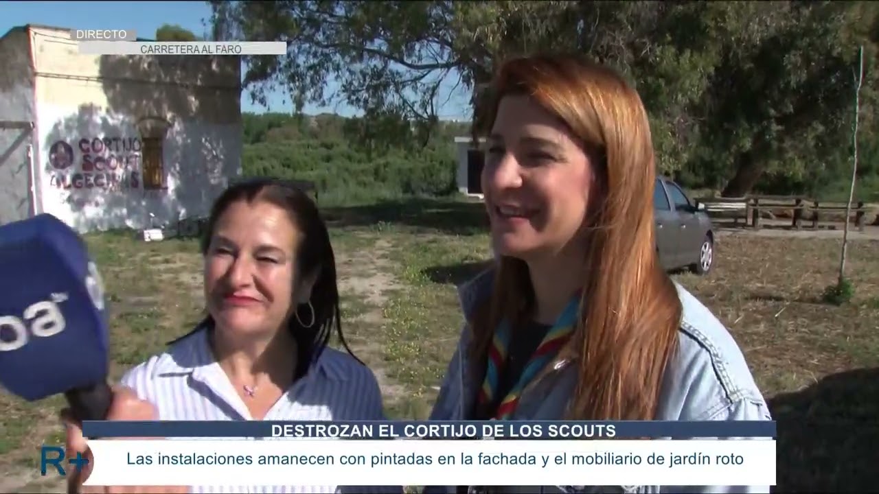🔴 Destrozan el cortijo de los scouts en Algeciras