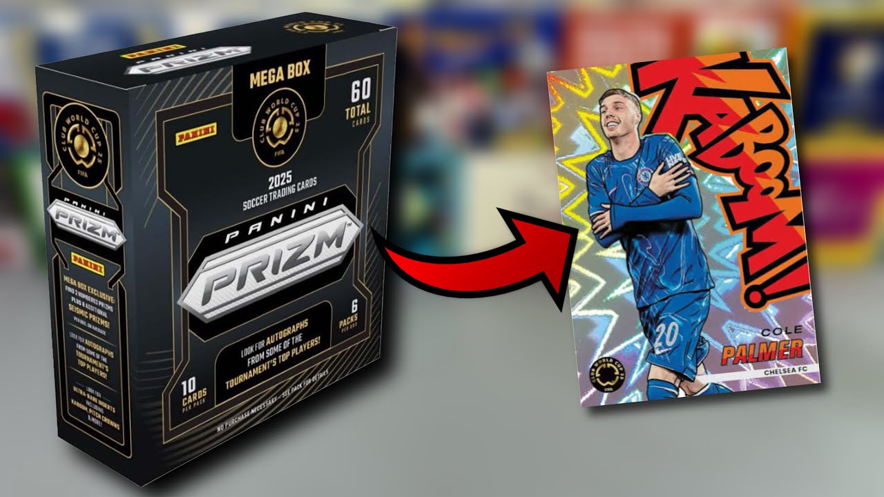 ¡CAJA ESPECIAL DEL MUNDIAL! - Panini PRIZM Mundial de Clubes 2025 Mega Box