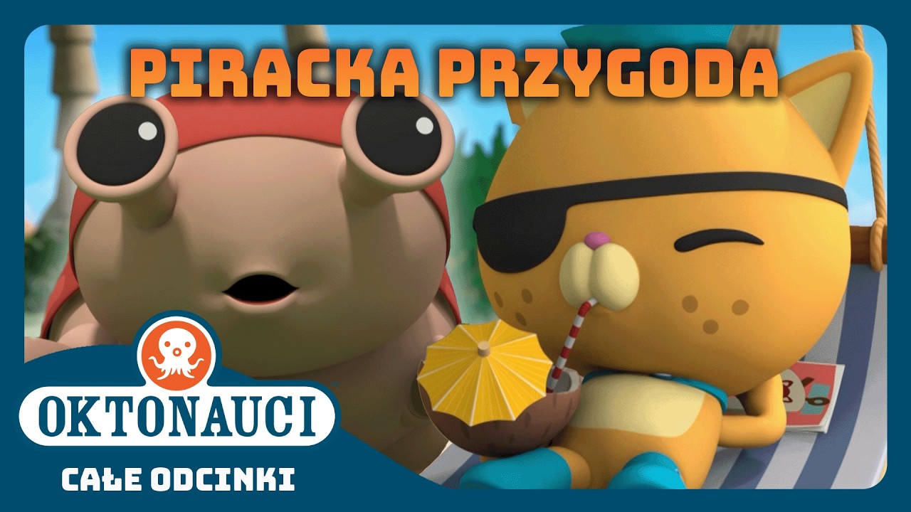 Oktonauci - 🐱 Piracka przygoda Kwazii'ego 🏴‍☠️ | Kompilacja | Całe odcinki
