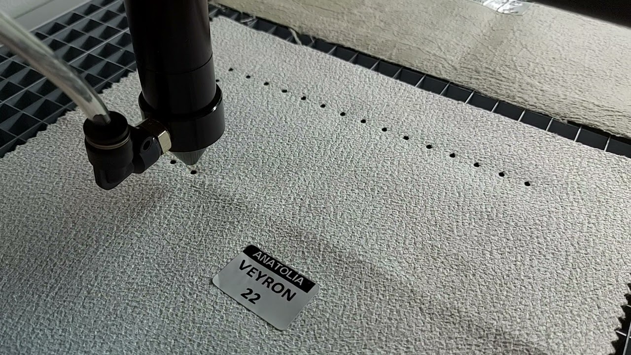 Deri kumaş kesim co2 cam t&uuml;pl&uuml; Lazer makinası