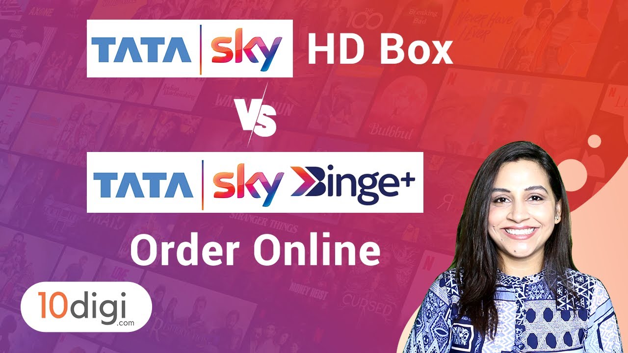 Tata Sky HD Box @1349 | Tata Sky Binge Plus Features | Order Online And Get Home Delivery
