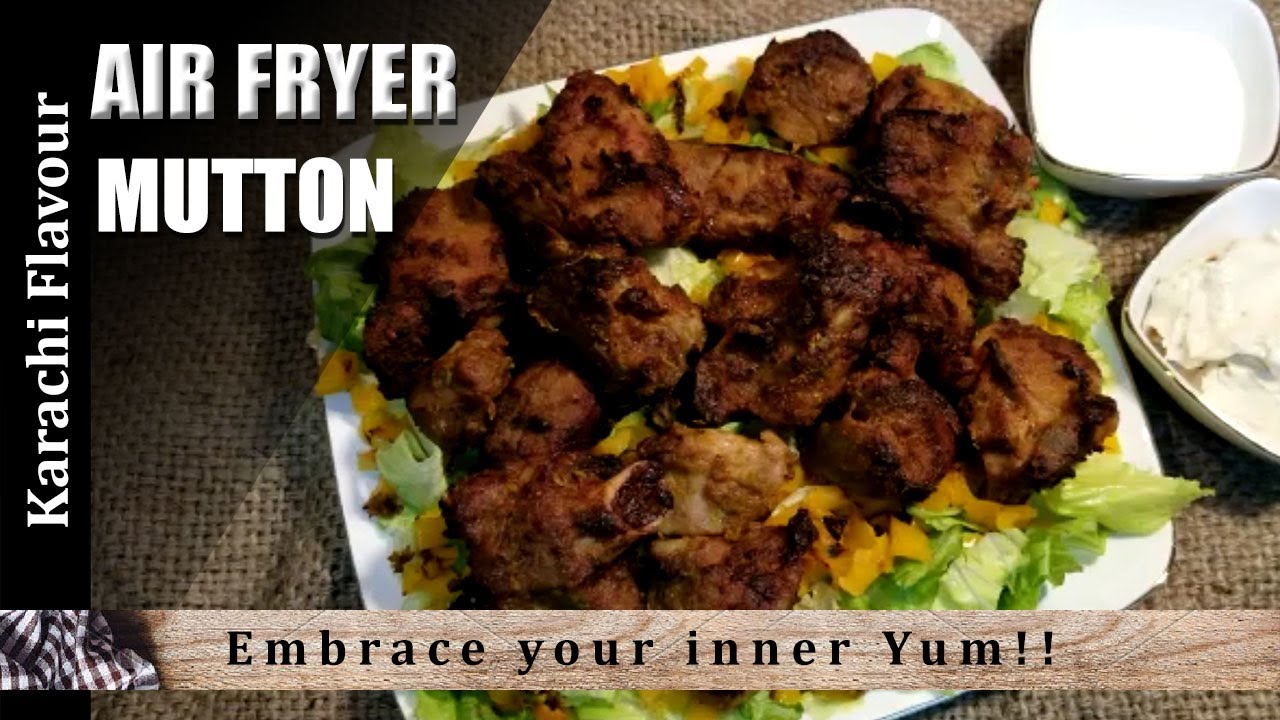 Air Fryer Mutton || Air Fryer Recipies || Air Fryer Mutton - Step By Step