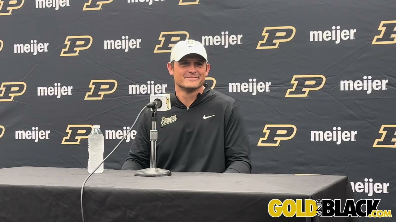 GoldandBlack.com video: Purdue DC Mike Scherer pre-USC