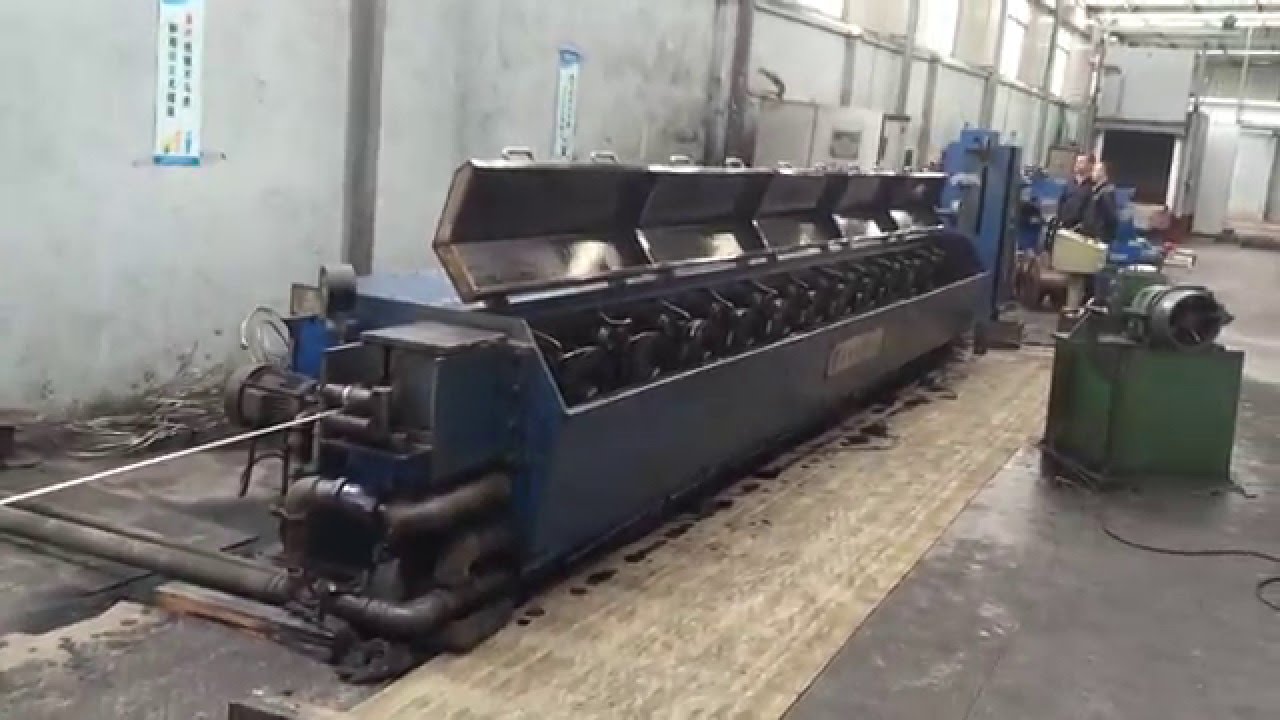 400/13DL Aluminium rod breakdown machine / Aluminium wire drawing machine