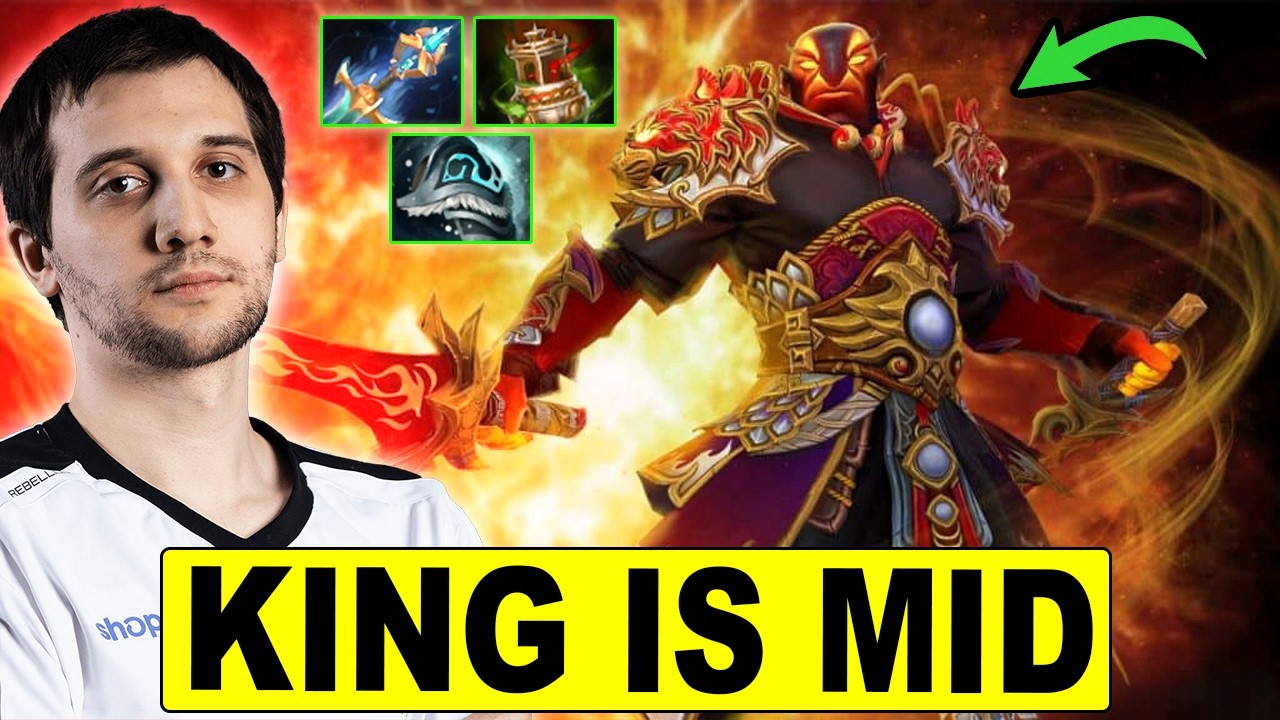 The King of Mid Returns Arteezy Ember Spirit