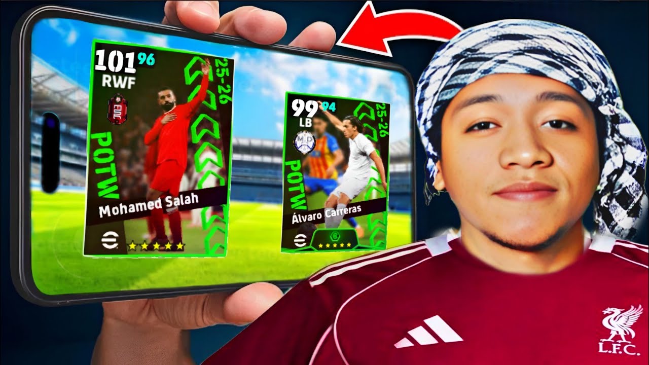 أقوى جناح في اللعبة؟ تجربة محمد صلاح الجديد 101 🔥 eFootball 25