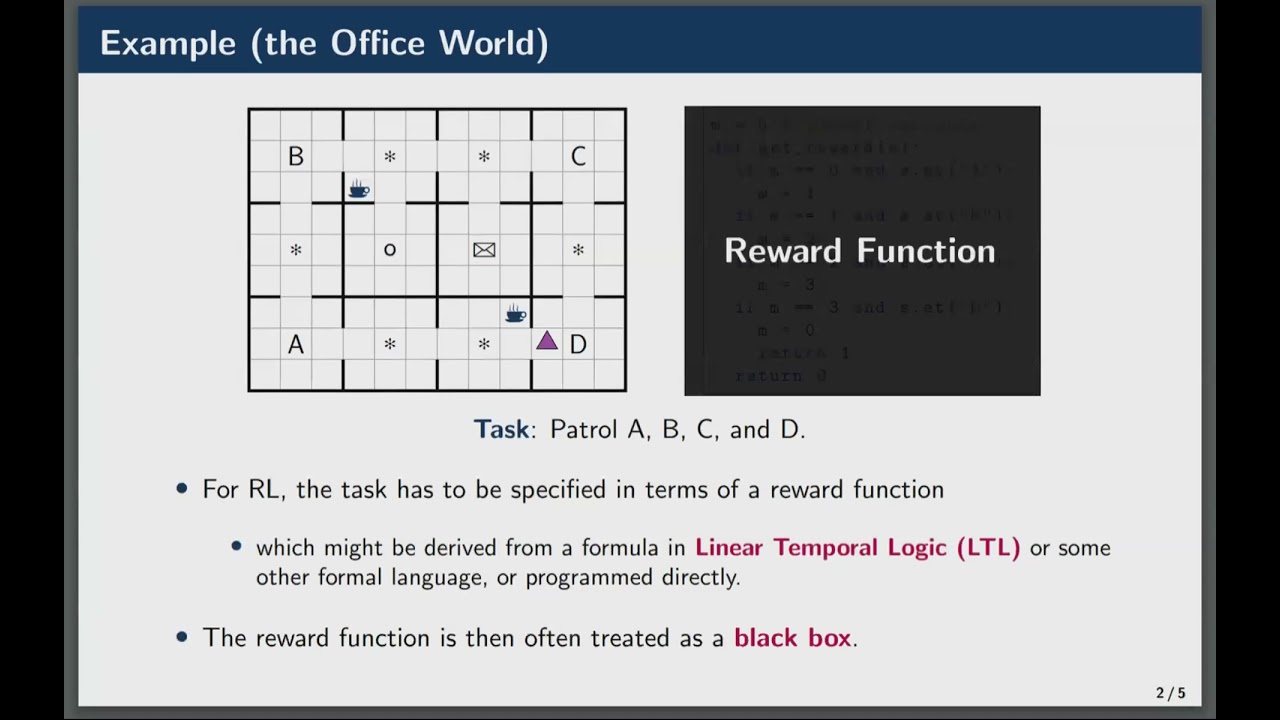 KR 2021 - LTL and Beyond: Formal Languages for Reward Function Specification in RL (Ext. Abstract)