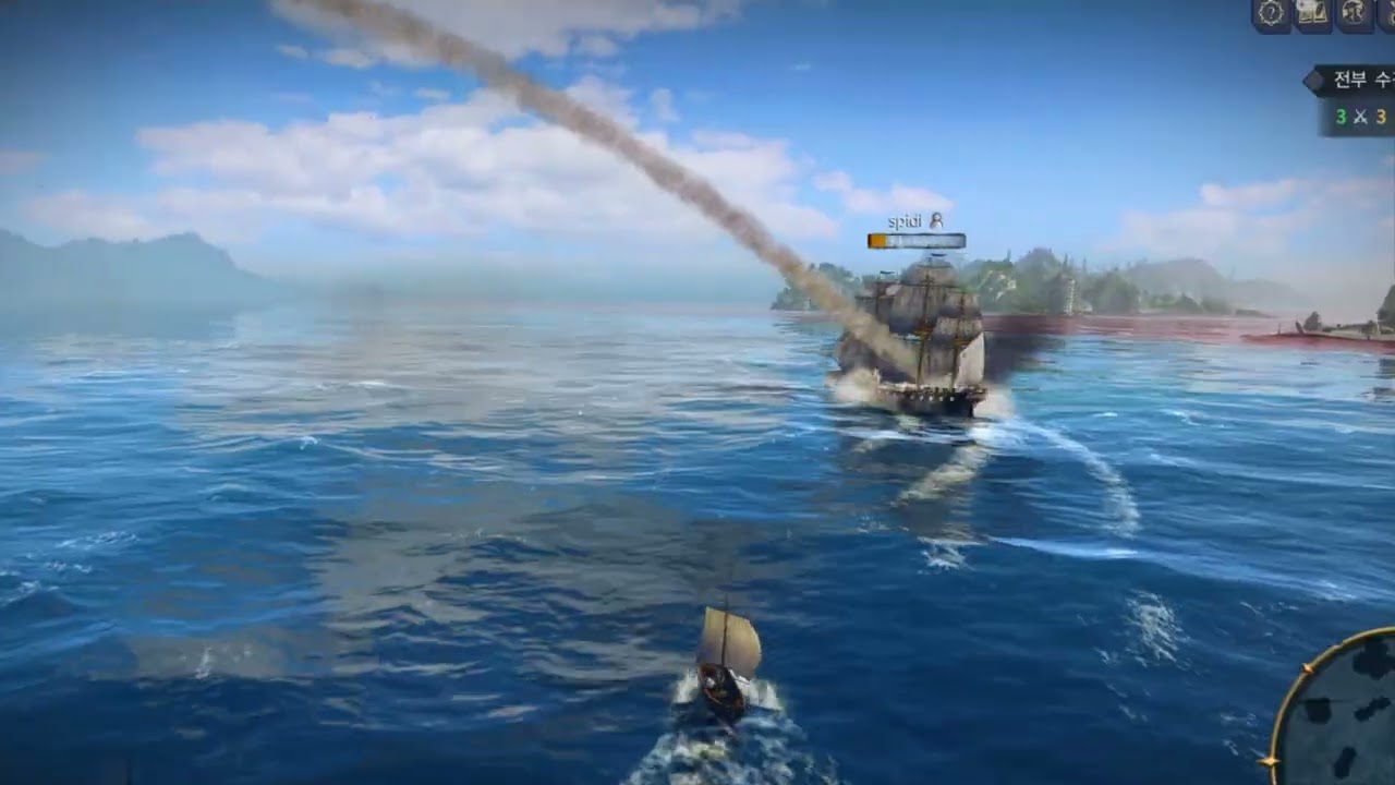 World of sea battle(WOSB) 아레나 레드 애로우 22