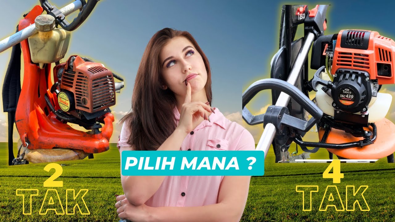 Bingung!! Pilih Mesin Rumput 2 Tak atau 4 Tak,mana terbaik ?