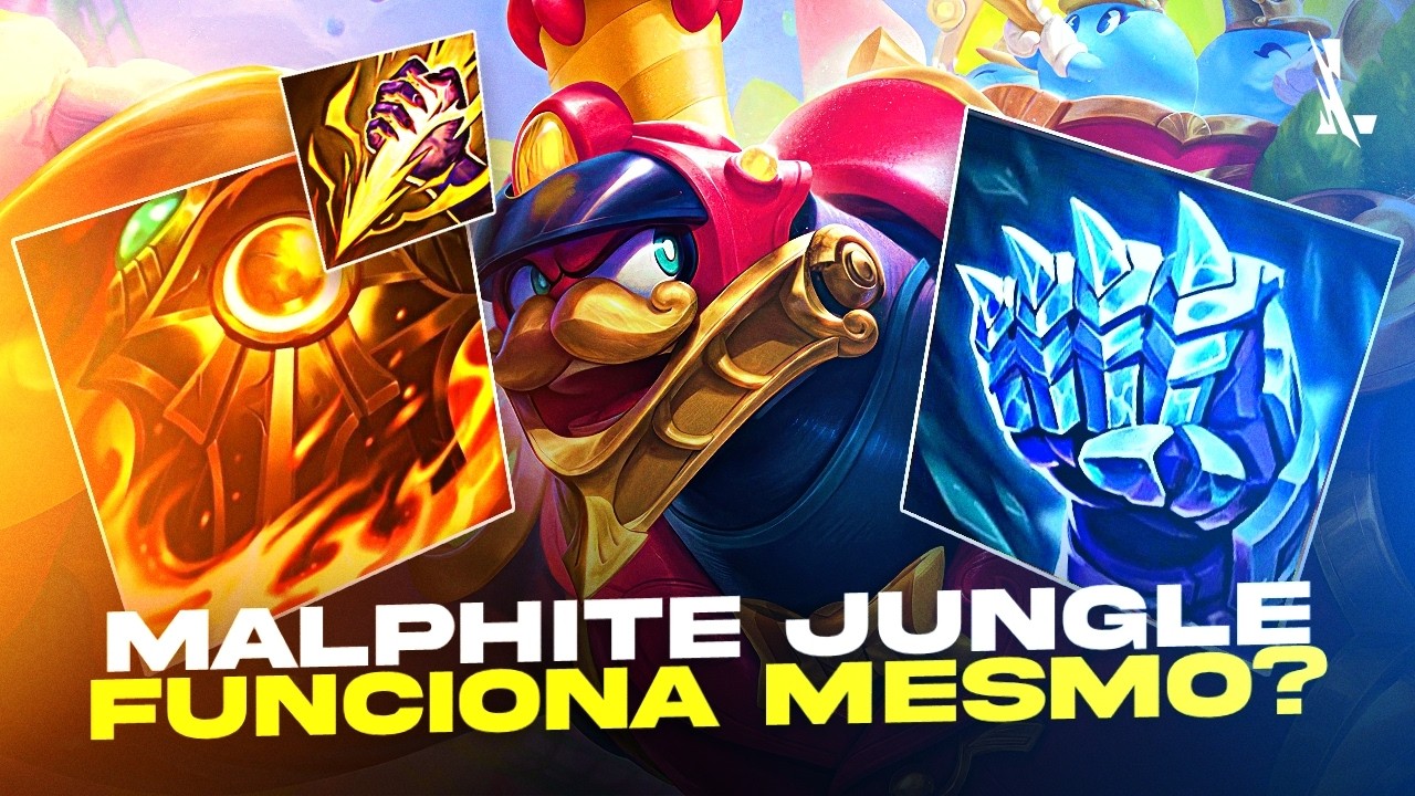 A VERDADE SOBRE O MALPHITE JUNGLE! | LoL Wild Rift