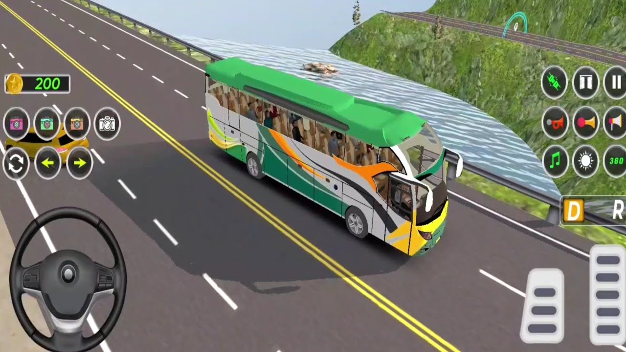 Us 🇺🇸 Bus Transport Simulator 3D | Android Game Play | 