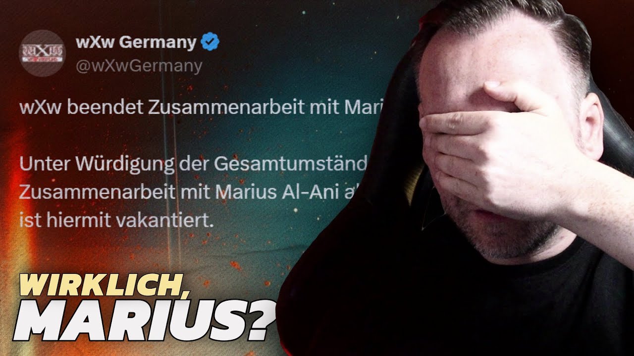 Marius Al-Ani ist raus bei wXw | @HerrFloeter reagiert auf Statement 🥴