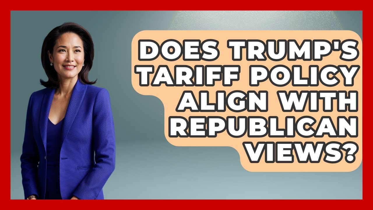 Does Trump's Tariff Policy Align with Republican Views? | The Right Politics