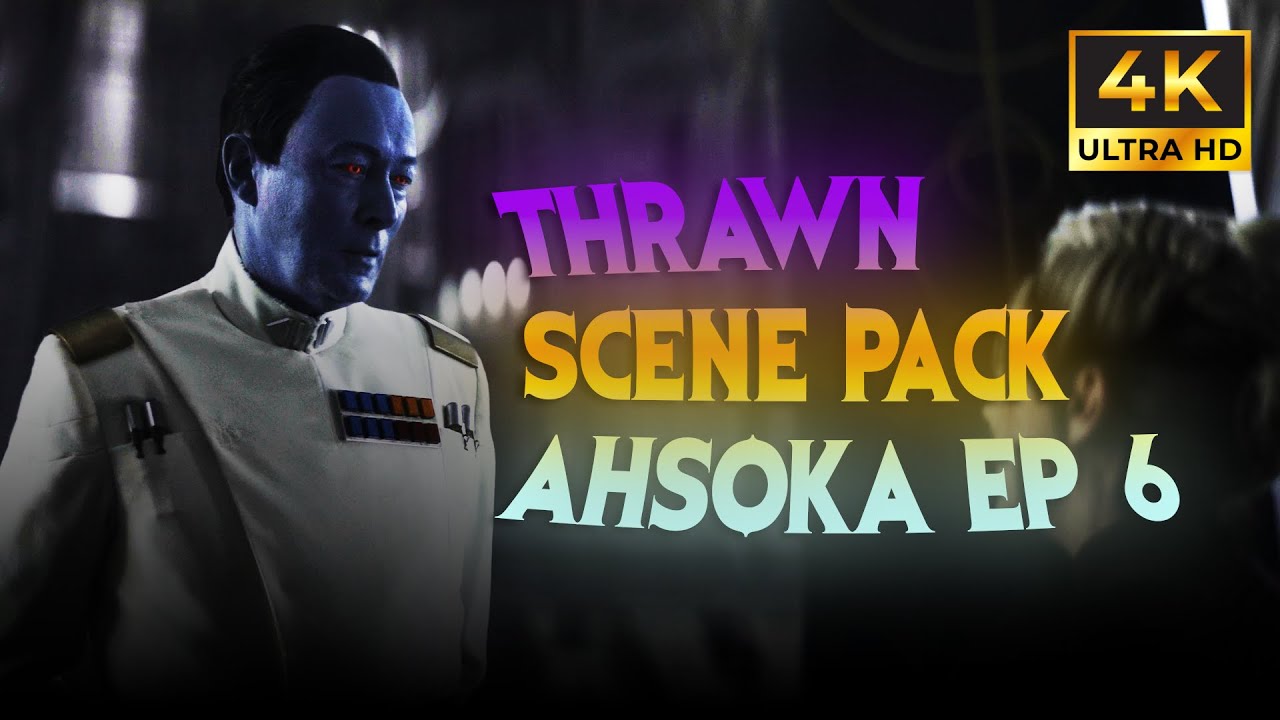Thrawn 4K Scene Pack | Ahsoka Epsiode 6