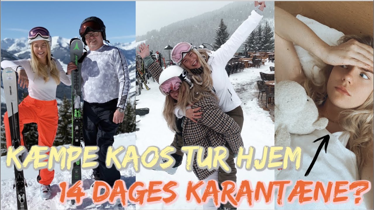 SKIFERIE VLOG // KÆMPE KAOS TUR HJEM - Mettehogh