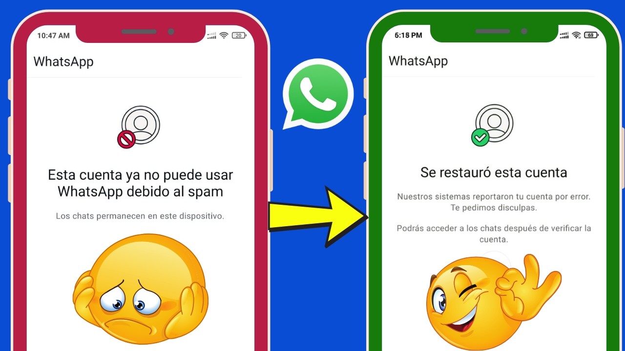 SOLUCIÓN: Esta cuenta YA NO PUEDE USAR WHATSAPP!