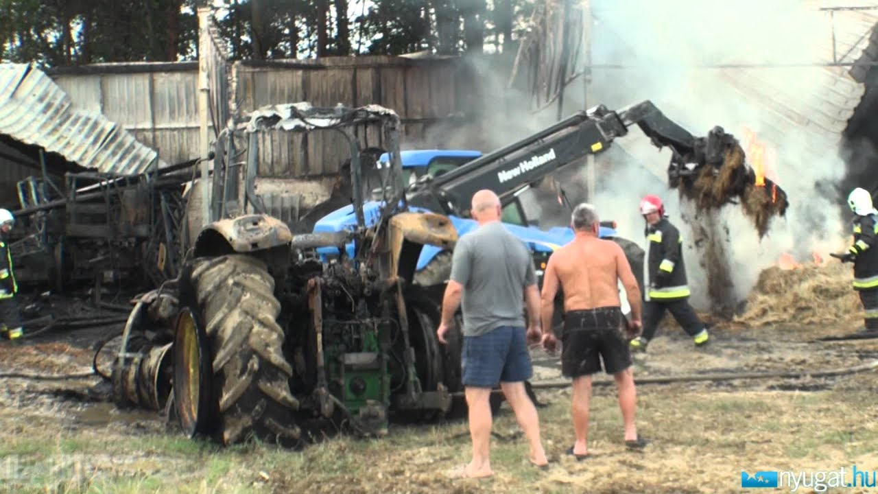 Több traktor is kiégett a szarvaskendi tűzben