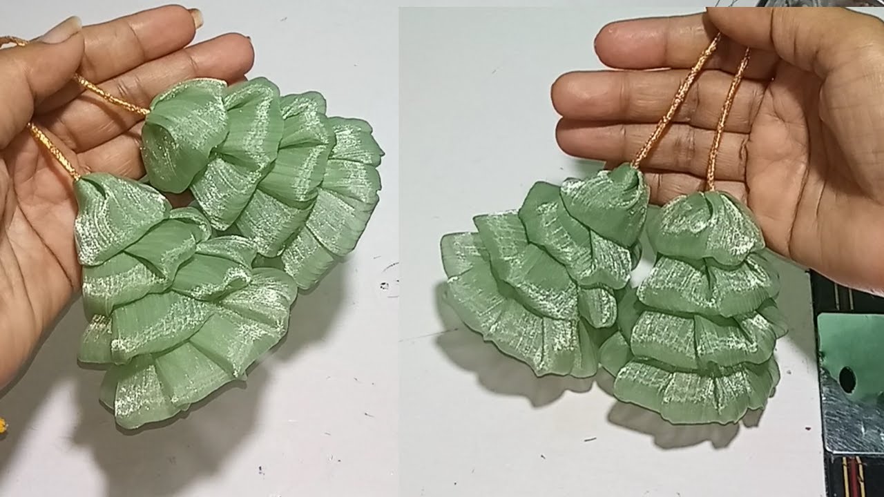 Very Easy and Unique Blouse Latkan Making /How to make trending tassels design/ लटकन बनाने का तरीका
