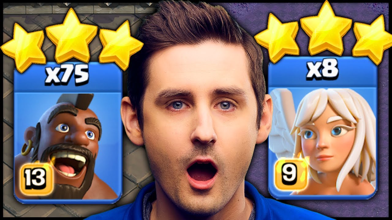100% MASS PURE HOGS Unleshed On A Base!! Hog Riders vs Double Hero Charge - Ep 13