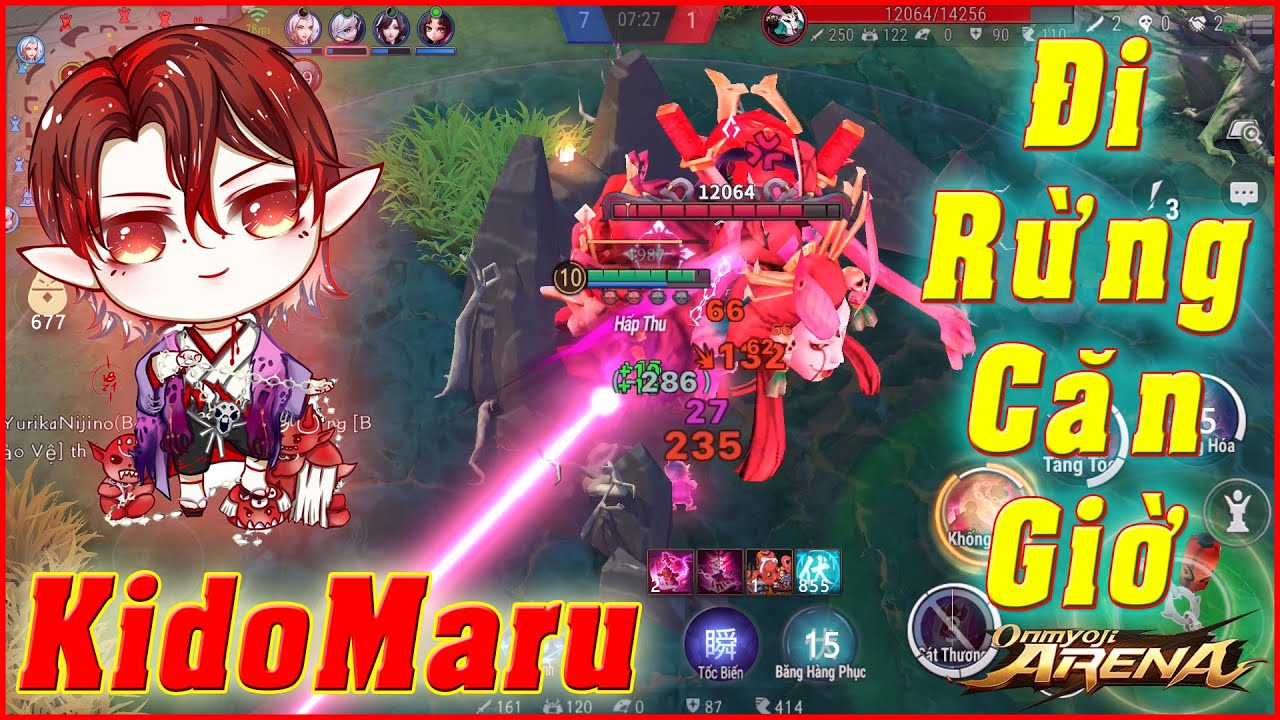🌸Onmyoji Arena: Chia Sẻ Mẹo Đi Rừng Kiểm Soát MAP, Căn Giờ Ăn Mục Tiêu Lớn Cực Nhanh