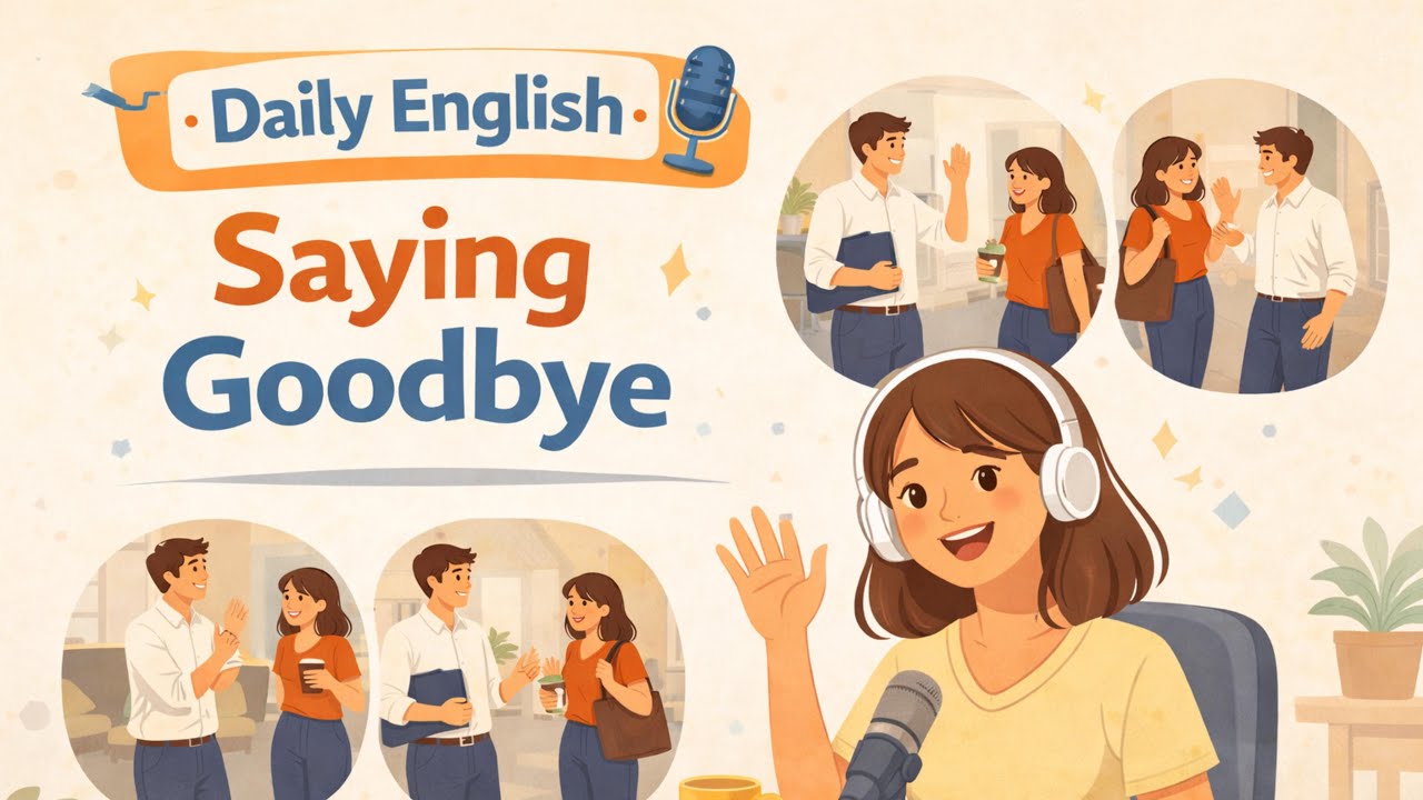 Don’t Just Say “Goodbye” | Real English Phrases