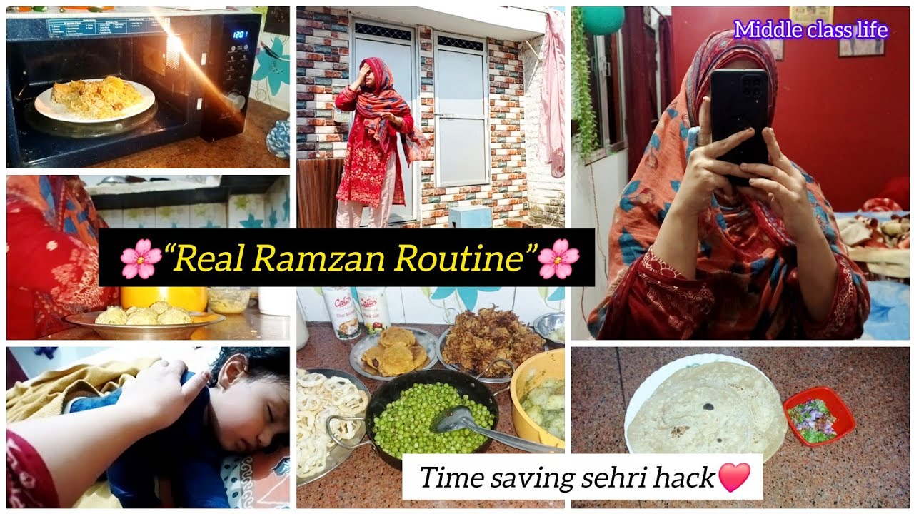 Middle Class Sehri to Iftar Routine + 1 Time Saving Hack ✨️💁‍♀️ | Ramzan Vlog💖