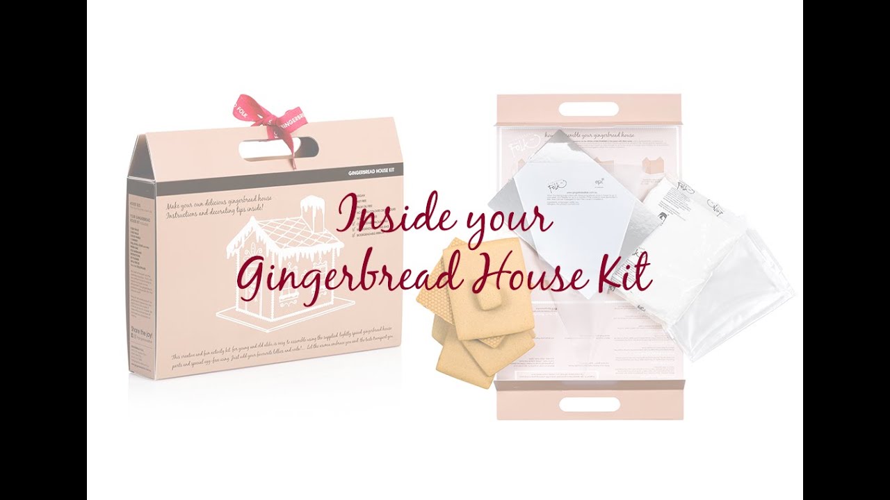 Inside your gingerbread house kit
