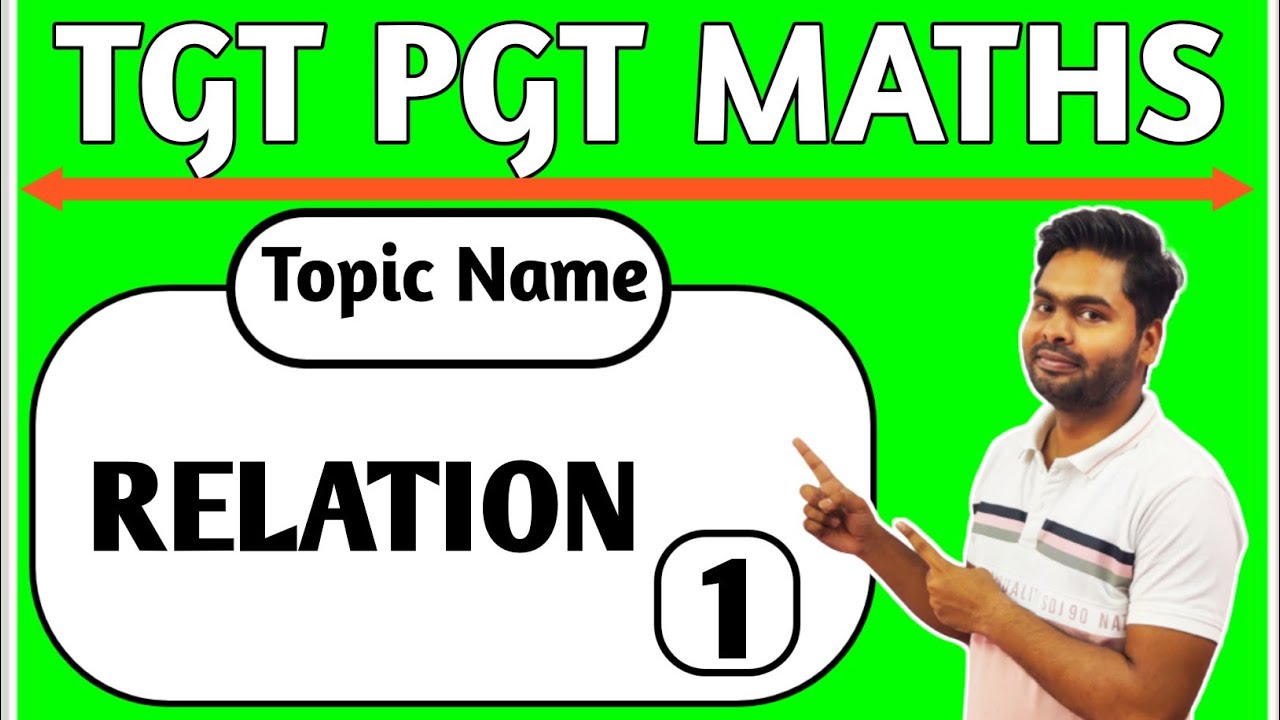 RELATION | ORDERED PAIR | CARTESIAN PRODUCT | DOMAIN | CODOMAIN | RANGE |PRVS YR QSNS |  PAWAN SIR