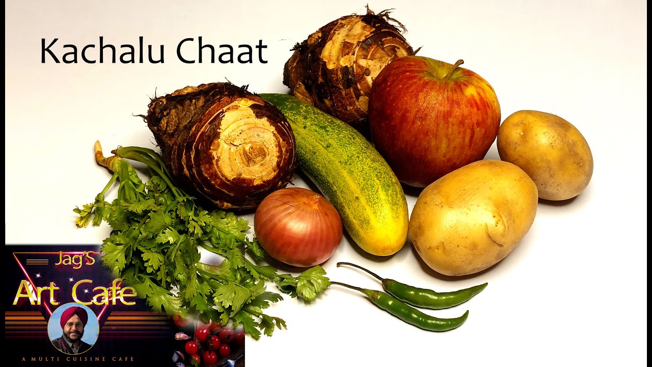 Kachalu Chaat/A tasty and healthy food option
