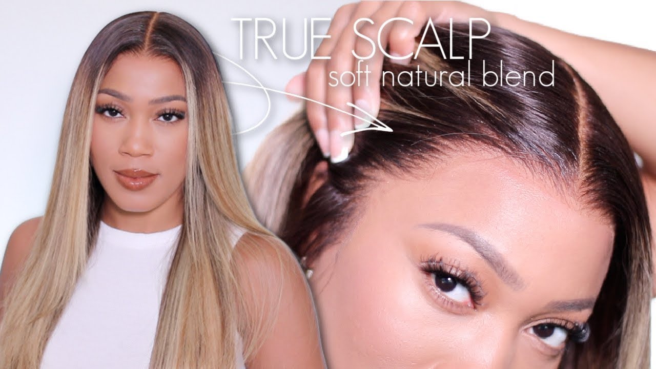 Lace Melt No Babyhair No Glue | Ash Blonde Wig | HairViVi True Scalp #hairstyle