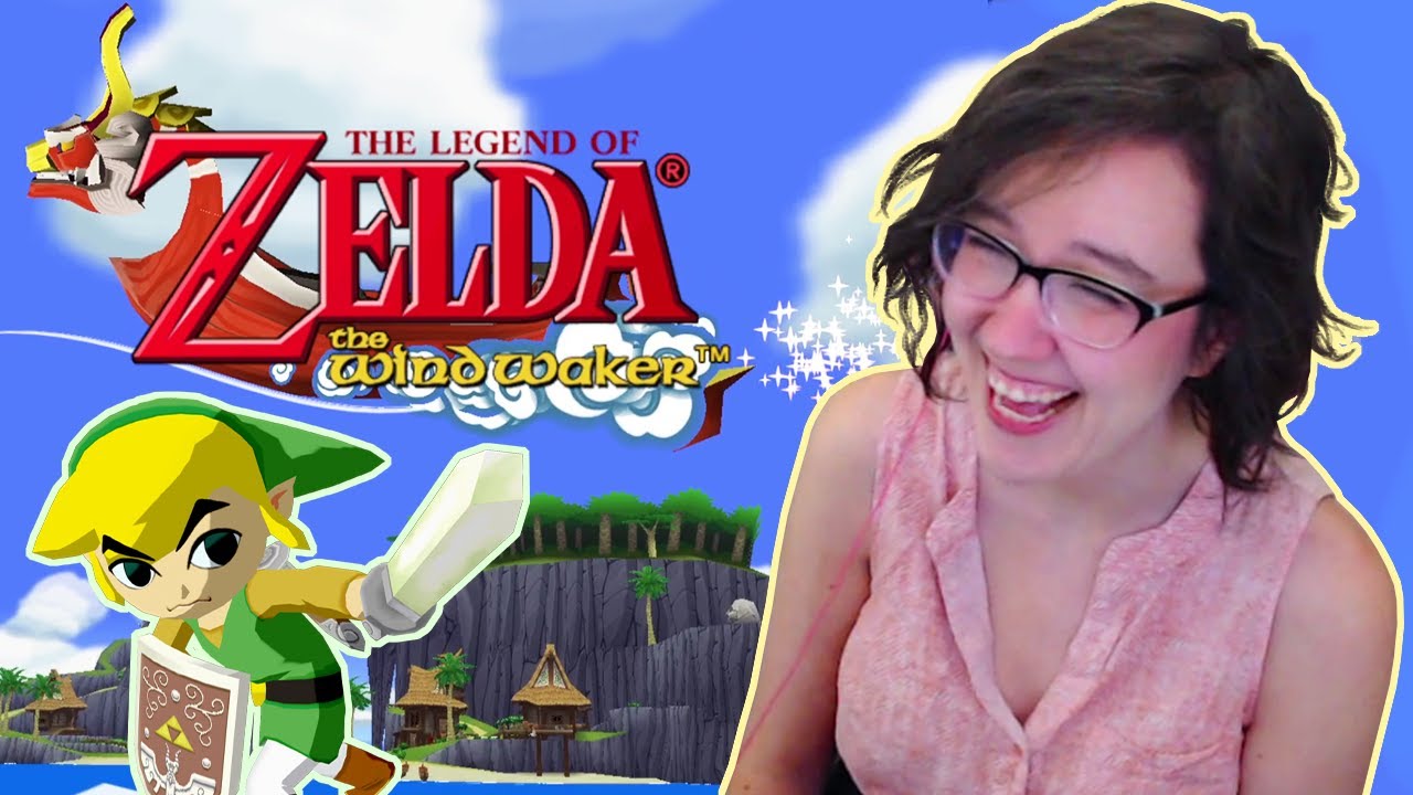 i started zelda: wind waker and omg i love it