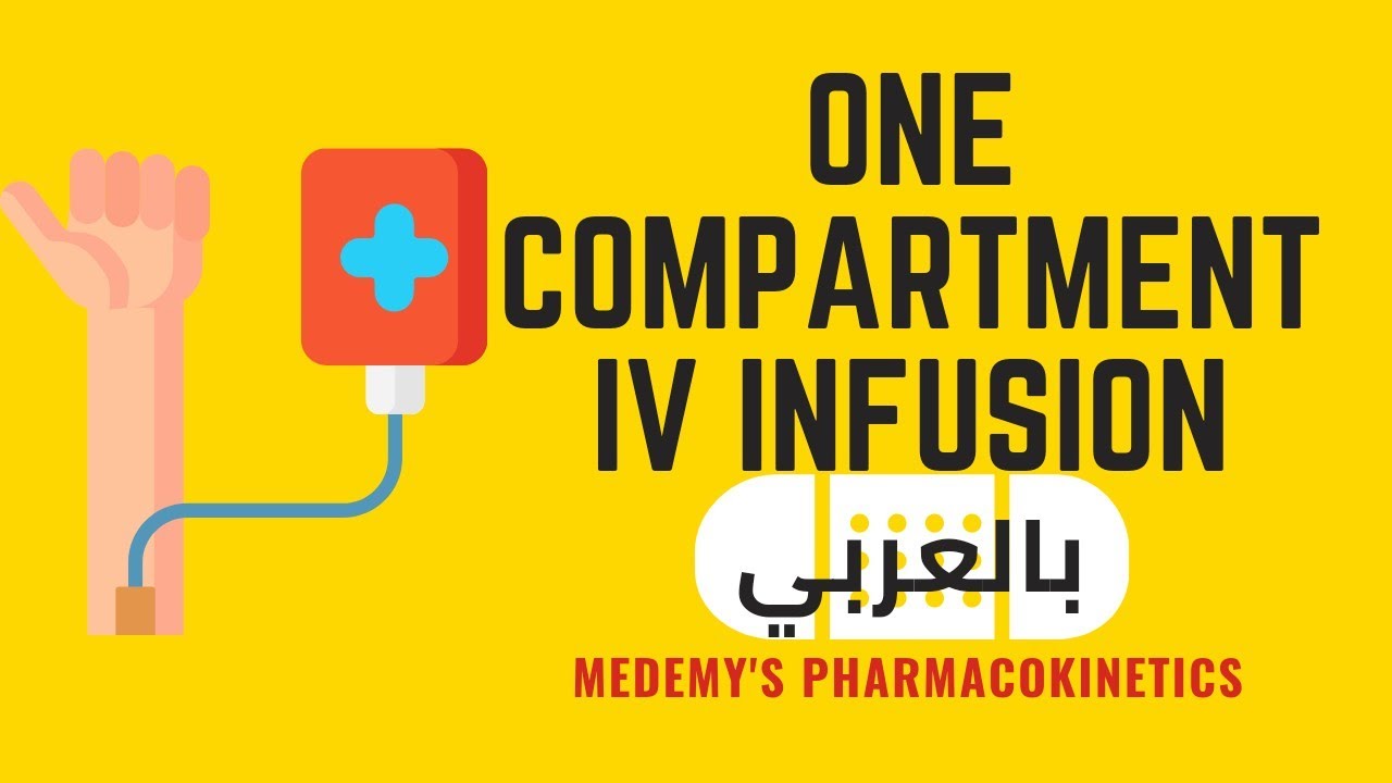 IV infusion - One compartment open model | Medemy بالعربى